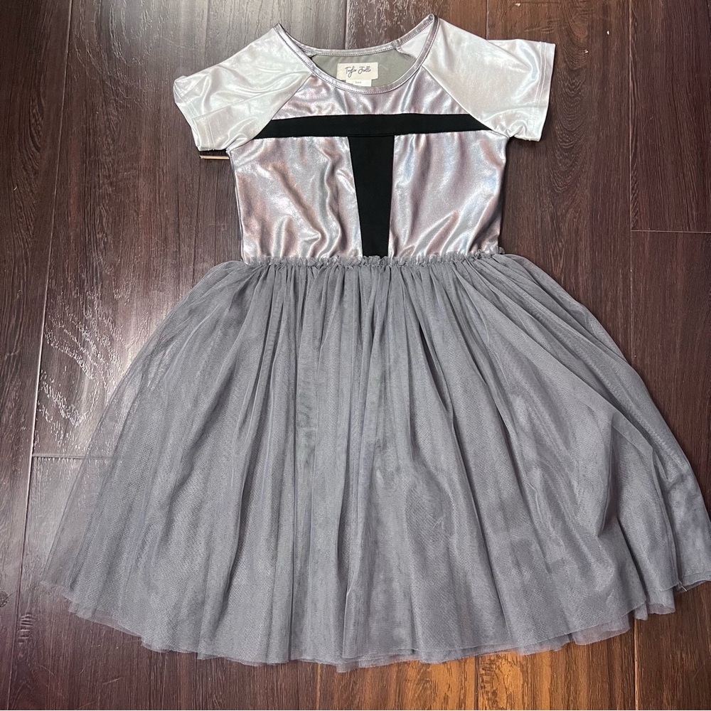 Taylor Joelle Galactic Guardian Star Wars Disney inspired dress Girl size 8